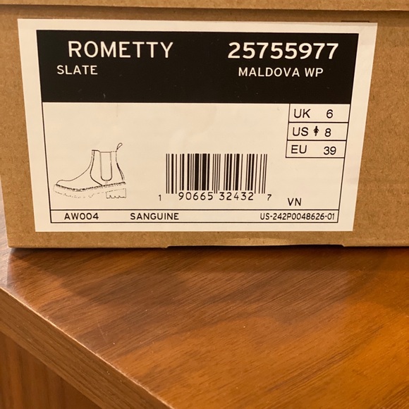 NWB Dr. Martens Women’s Rometty Boots - Slate - Picture 3 of 8